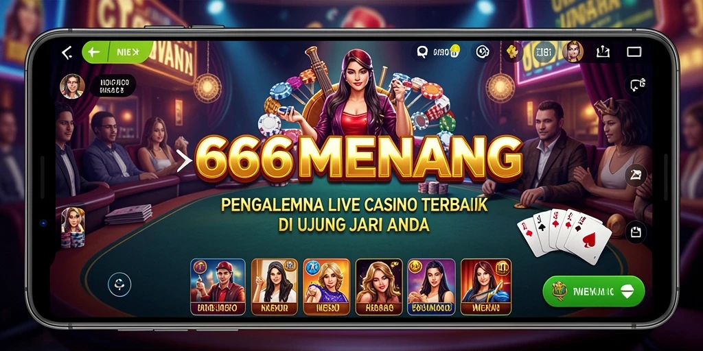 Screenshot gameplay Live Casino di 666MENANG yang menampilkan suasana permainan.