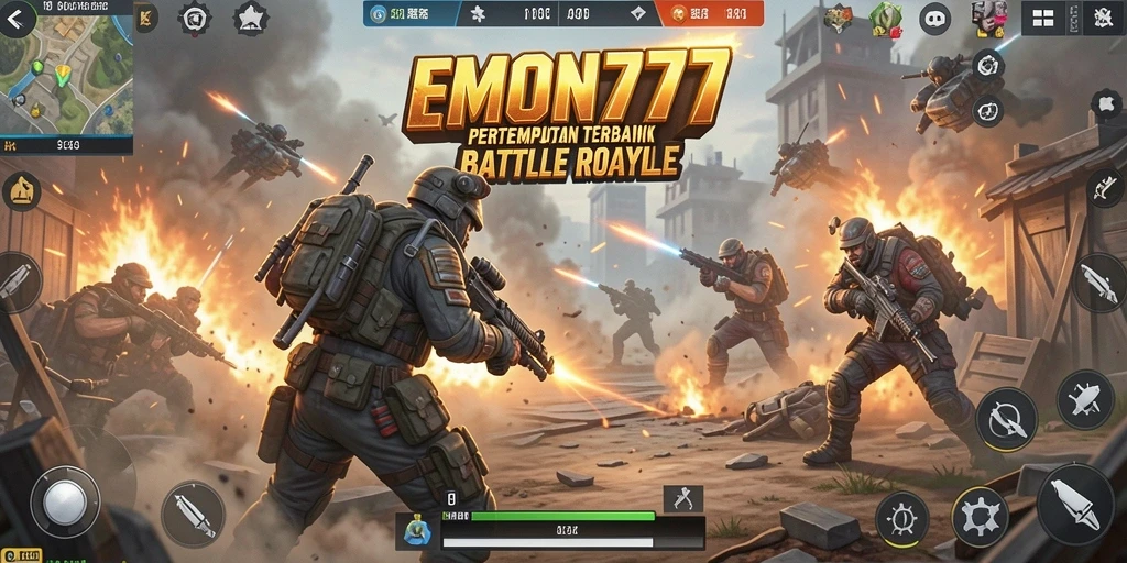 Tampilan gameplay seru dan dinamis di EMON777.