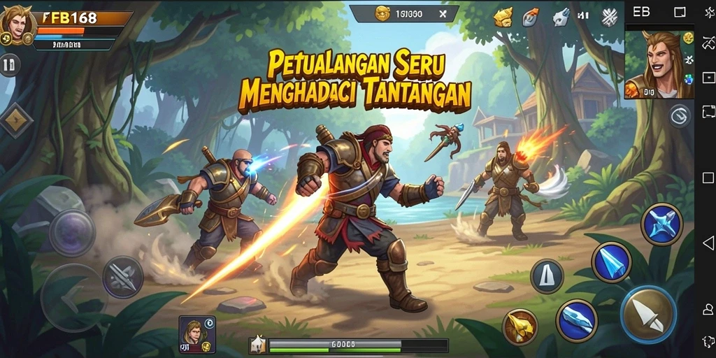 Gameplay FB168 yang menarik dalam dunia petualangan.