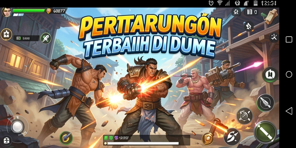 Lihat gameplay aksi intens dan pertarungan menegangkan di GOD77.