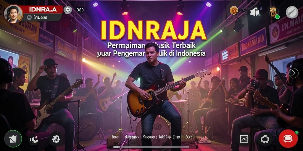 Tampilan gameplay IDNRAJA yang penuh warna dan interaktif.