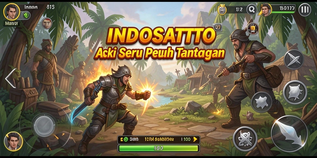 Tampilan screenshot INDOSATTOTO menampilkan aksi seru yang mendebarkan.