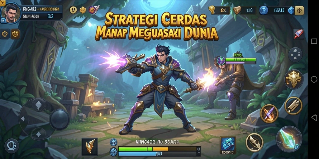 Tampilan gameplay yang seru dan strategi mendebarkan di KING403.