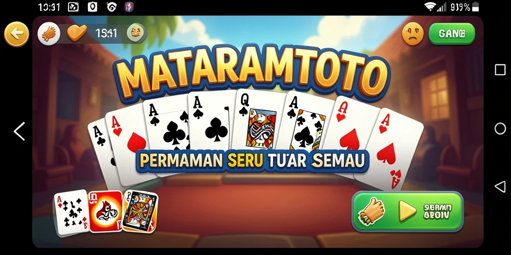 Tampilan gameplay MATARAMTOTO dengan banyak aksi seru.