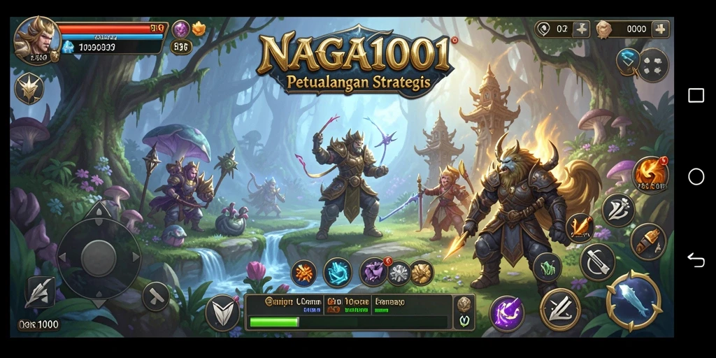 Tampilan gameplay NAGA1001 yang memukau dan seru.