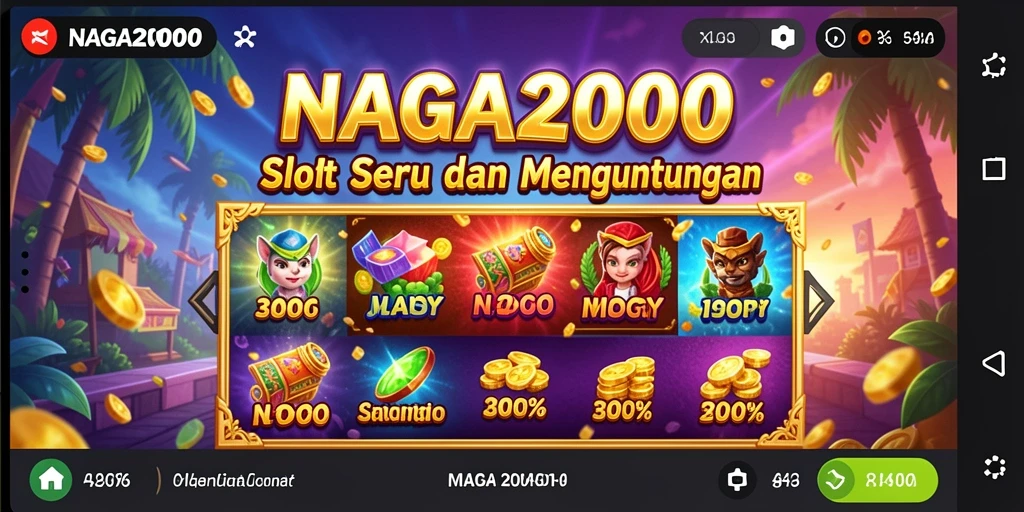 Gameplay NAGA2000 yang seru dan mendebarkan.