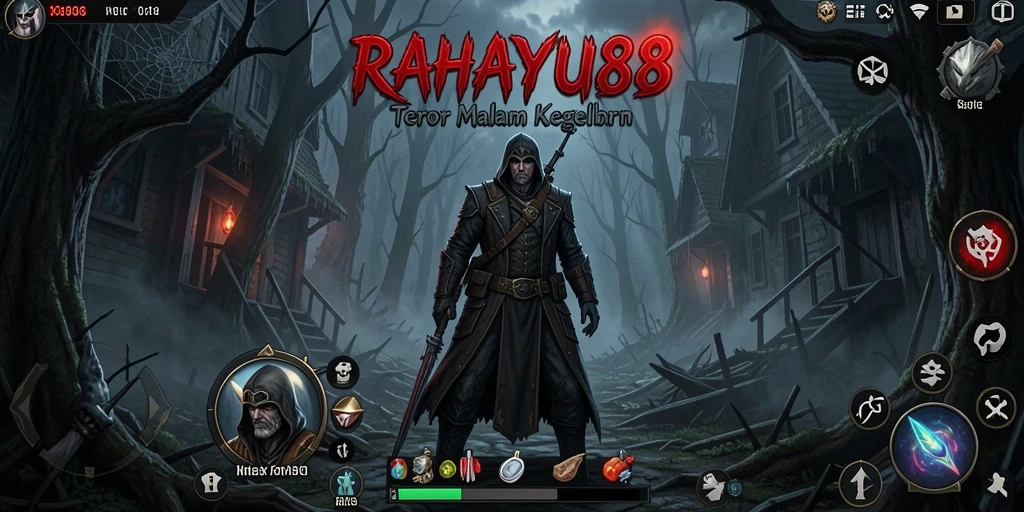Menampilkan gameplay RAHAYU88 dengan atmosfer Horror yang mencekam.