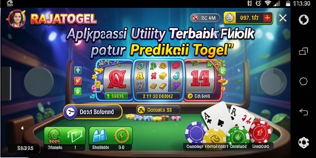 Tampilan antarmuka RAJATOGEL yang informatif dan user-friendly.