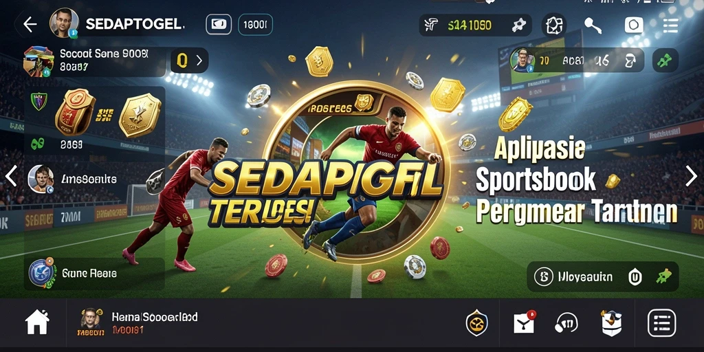 Tampilan menarik dan interaktif dari gameplay taruhan SEDAPTOGEL.