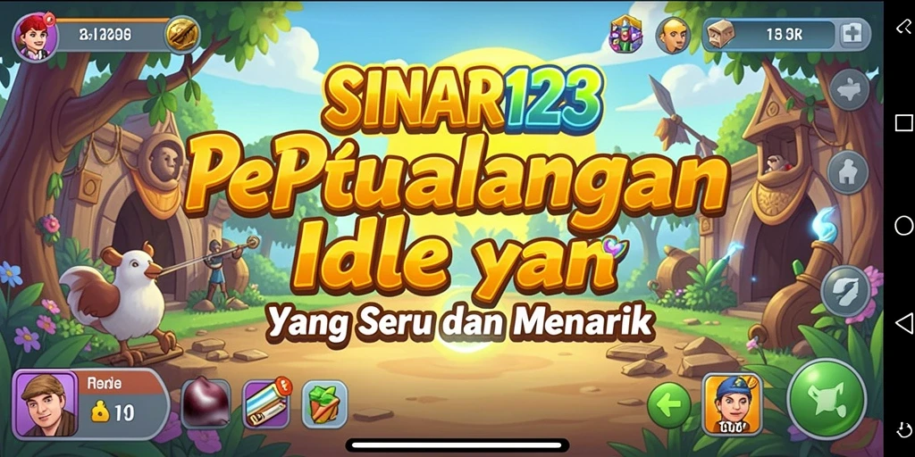 Tampilan screenshot SINAR123 menampilkan gameplay Idle yang seru.