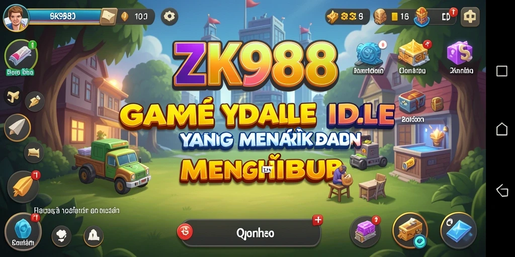 Tangkapan layar dari gameplay ZK988 yang menarik dan santai.